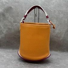 DELVAUX Pin Mini Bucket Bag Leather #QYI27D