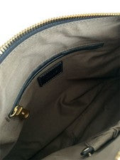 Chloe Marcie Black Leather Handbag with Gold Hardware #QYG3YC