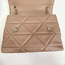 PRADA Pink Nappa Leather Handbag #QYFW1B