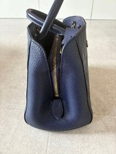 LOUIS VUITTON Empreinte Montaigne BB Handbag, Blue #QYGB2K