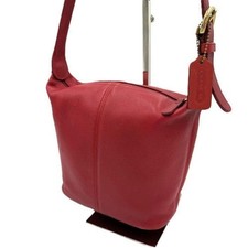 Coach One-Shoulder Bag, Old Coach Leather, Red, 4148 #QY1AZA
