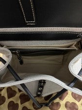 BURBERRY Horseferry Print Pocket Backpack Canvas Grey #QYJXSE