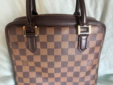 LOUIS VUITTON Damier Brera Brown Damier Canvas Women #QY73Q8