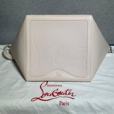 Christian Louboutin Cabas Chic Small Tote Bag, Genuine Leather, 2-way #QY5KON