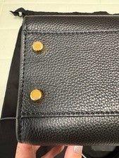 VERSACE Logo Handbag, Black #QYEDNJ