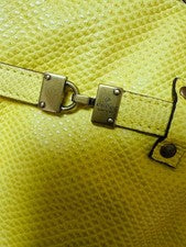 GUCCI Yellow Leather Handbag #QYDJVZ