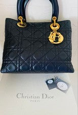 Christian Dior Lady Dior Lambskin Two-Way Bag #QY9WG2