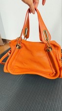 Chloe Paraty 2-Way Handbag, Orange #QYCFLL