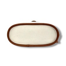 COACH Old Coach Shoulder Bag, White Leather #QYKLHD
