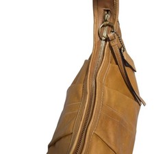COACH F12235 Ergo Hobo Shoulder Bag Leather Camel Y2K #QY3NDR