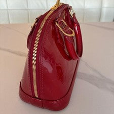 LOUIS VUITTON Alma BB Vernis #QY2M0A
