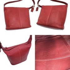 Coach One-Shoulder Bag, Old Coach Leather, Red, 4148 #QY1AZA