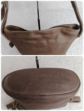 OLD COACH Coach Nubuck Shoulder Bag Leather Made in USA #QY1AR1