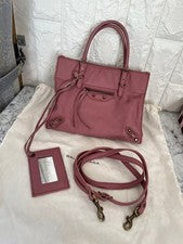 BALENCIAGA Paper Lambskin 2-Way Handbag #QYJY5I
