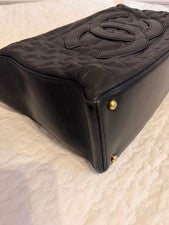 CHANEL Chocolate Bar Handbag, Black #QYBLE2
