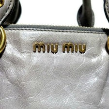 [Beautiful accessories ◎] miu miu 2WAY handbag Vitello RN0893