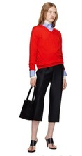 The Row Small N S Park Tote Nubuck Black #QY396Z