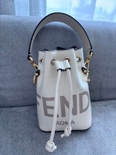 FENDI Bucket Bag White #QYEDXK