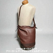 Coach Old Coach Bleeker Leather Shoulder Bag #QYET2G