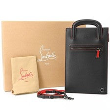 Christian Louboutin Trick Track Small Handbag, Shoulder Bag, Clutch Bag #QY4ACC