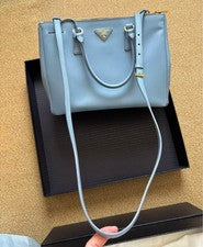 Prada Saffiano Leather Handbag with Shoulder Strap #QYJS0A