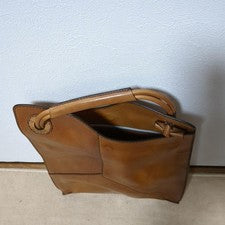 BERLUTI Armour Calligraphy Scritto Leather Tote Bag Brown #QYF1HZ