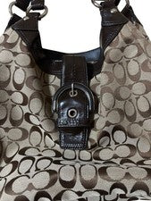 Coach handbag with cover #QY8T1W