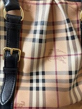 BURBERRY Nova Check 2-Way Handbag #QYGQPG