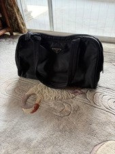 PRADA Tessuto Nylon Bag, Black, Classic #QYDR3M