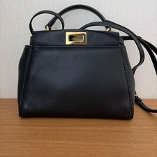 Peekaboo Mini Fendi Black #QYDJ10