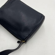 Coach Old Coach Shoulder Bag, Glovetanned Leather, Navy #QY4Y1X