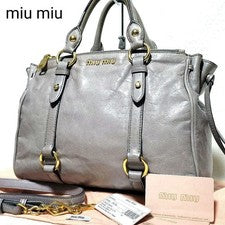 Includes Miu Miu 2-way handbag Vitello RN0893 #QYJRAB