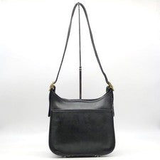Old Coach Shoulder Bag Matthew Healy Leather Black #QY90GV