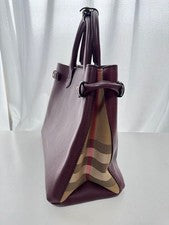 Burberry Mahogany Red 2-way Bag #QY8D8J