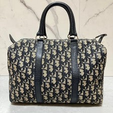 Christian Dior Trotter Mini Boston Bag, Canvas #QY26PT