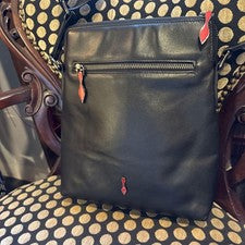 Christian Louboutin studded black shoulder bag #QYIFMX