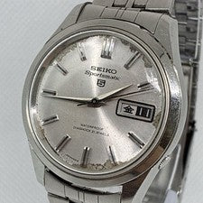 Seiko Sportsmatic 5 Men's Watch, Winding Type, Dolphin Design on Casebac #QY6054