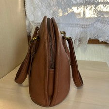 COACH handbag, brown leather, model number 9958 #QYHEUS