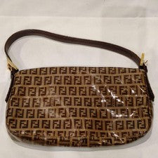FENDI Zucca pattern handbag Mamma Bucket #QY5U2D