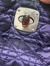 Christian Dior quilted handbag, purple #QY0W85