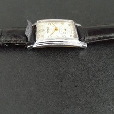 BENRUS SWISS shock resistant watch with small seconds, 14K gold filled, #QY3FHV