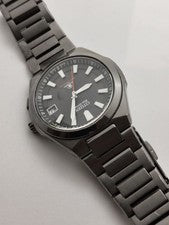 Citizen Attesa All Black 1500pcs Limited Solar Radio Titanium Watch H416 #QY7BJ3