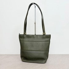Old Coach shoulder bag/tote bag, khaki #QY5SVQ