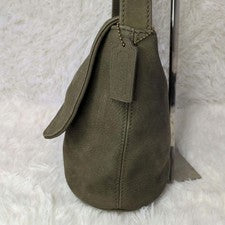 COACH Old Coach Nubuck Leather Shoulder Bag #QY5LAR