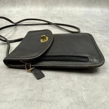 COACH Tourist Pouch, Turnlock, Made in USA #QYETA6