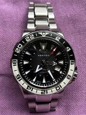 KENTEX Marine-GMT Wind-Up Watch #PF90TS