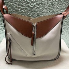 LOEWE Hammock Small Bicolor White #QY4YXI