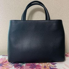 FENDI Two Jours Leather Tote Handbag Women Japanese Authentic #PG7AHB