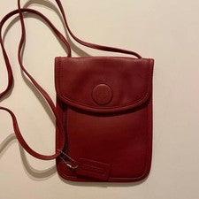 Old Coach Glove Leather Slim Shoulder Bag #QY4IIU