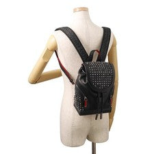 Christian Louboutin Explorer Funk Studded Backpack, Small, 3215038, Blac #QYAADZ